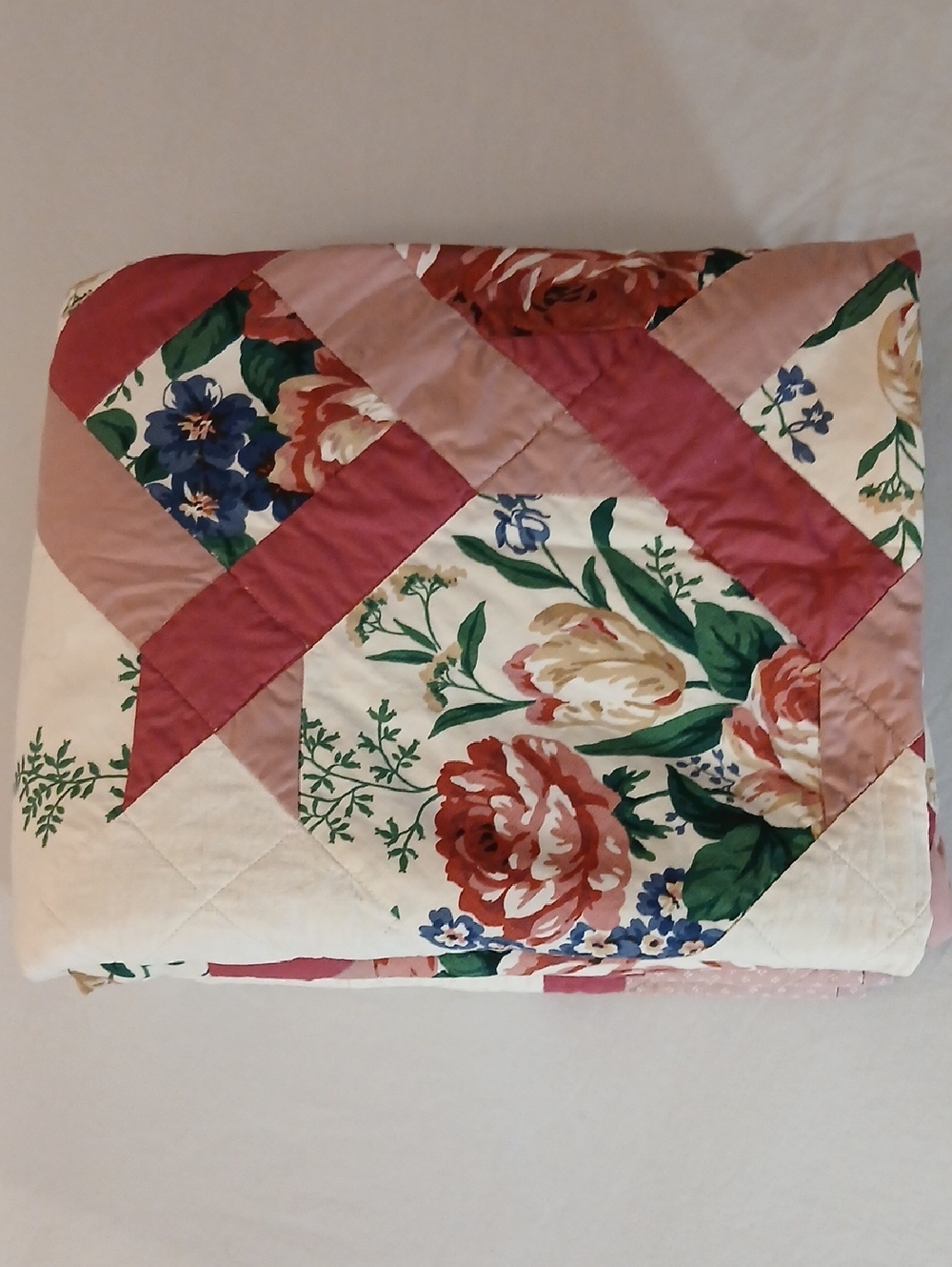 Vintage Homemade Quilt